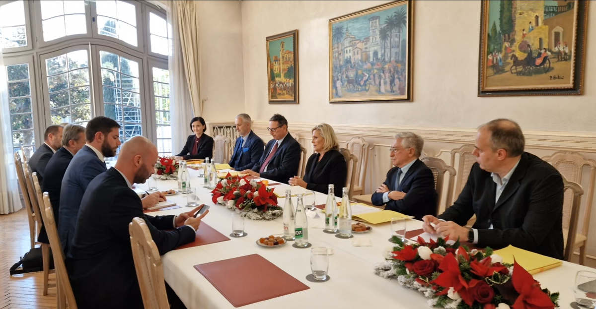 Vincent Jeanbrun au Cannet pour parler loi SRU et rénovation urbaine dans le bassin Cannes/Grasse