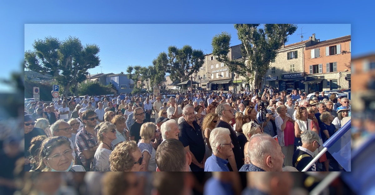 Une énergie et une ferveur incroyable pour notre grand rassemblement de l'entre-deux-tours à Pégomas