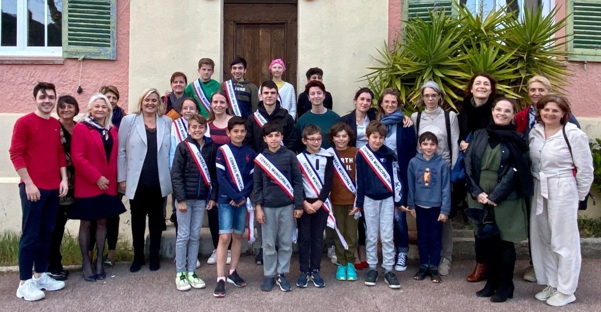 Rencontre avec le Conseil municipal des Jeunes à Auribeau-sur-Siagne